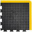 Bubblemat Connect Black/Yellow Linkable Anti-Fatigue Floor Mat