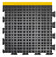 Bubblemat Connect Black/Yellow Linkable Anti-Fatigue Floor Mat
