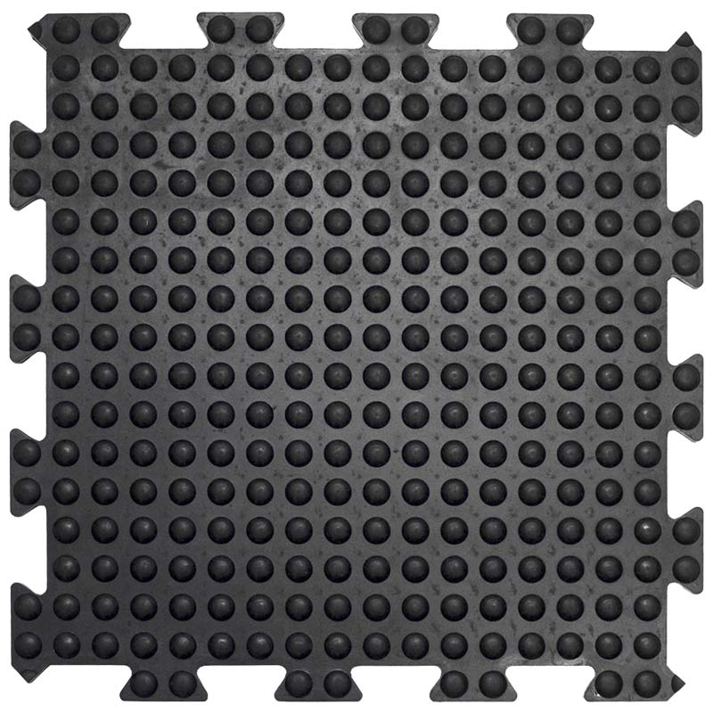 Bubblemat Connect Black Linkable Anti-Fatigue Floor Mat