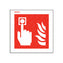 Fire alarm call point 100 x 100