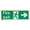 Fire exit man arrow right 340 x 120 Photoluminescent