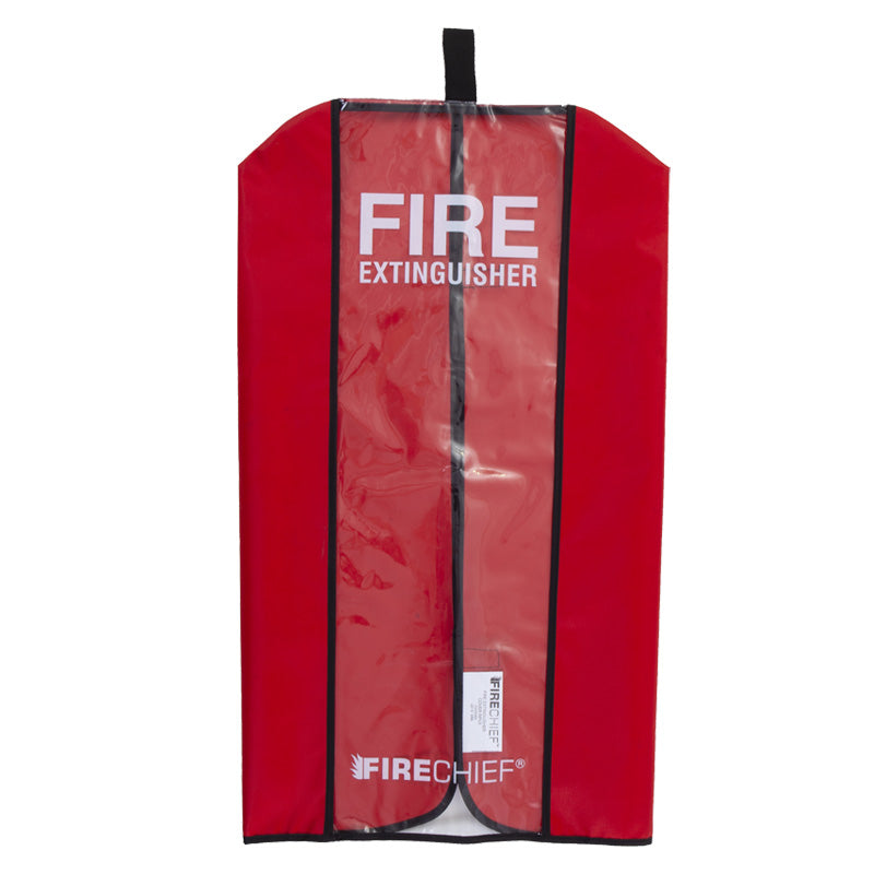 Fire extinguisher cover for a 9kg/litre unit