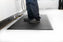 Orthomat Ribbed Black Anti-Fatigue Floor Mat