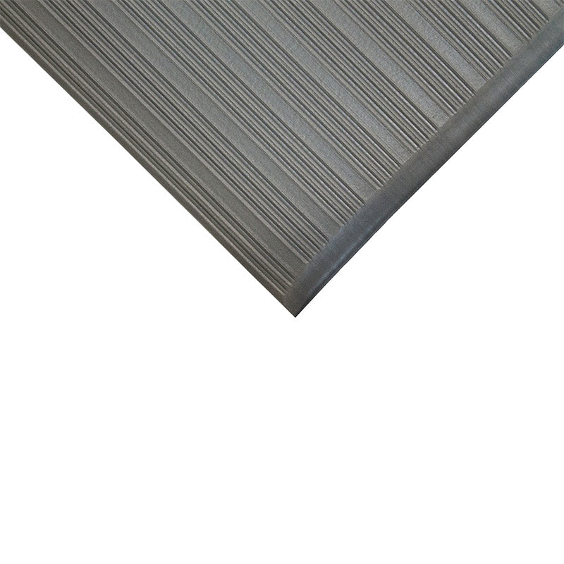 Orthomat Ribbed Grey Anti-Fatigue Floor Mat