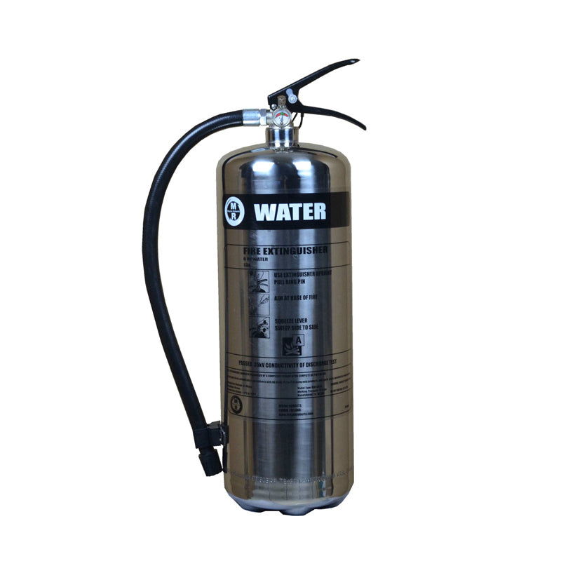 Stainless Steel 6 litre Water Fire Extinguisher